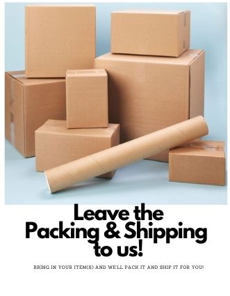 CUSTOM PACKING AND SHIPPING